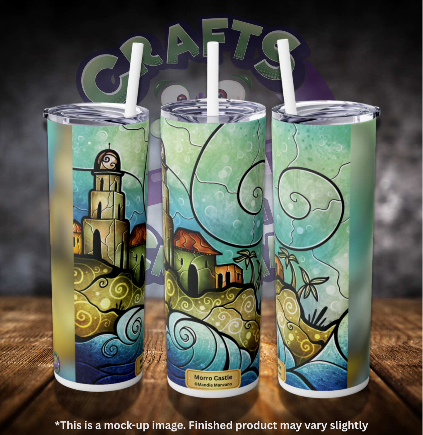 Morro Castle by ©Mandie Manzano 20oz Skinny Tumbler