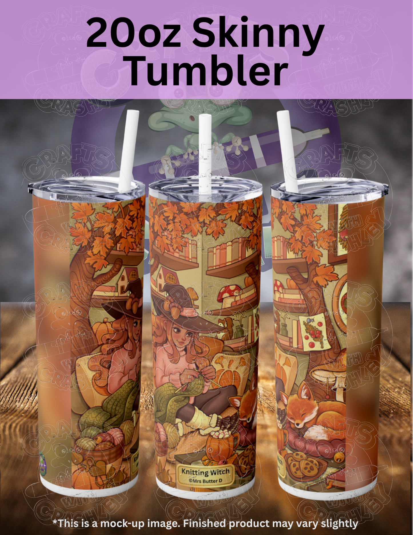 "Knitting Witch" by ©Mrs Butter D Premium Accessories for Diamond Painting