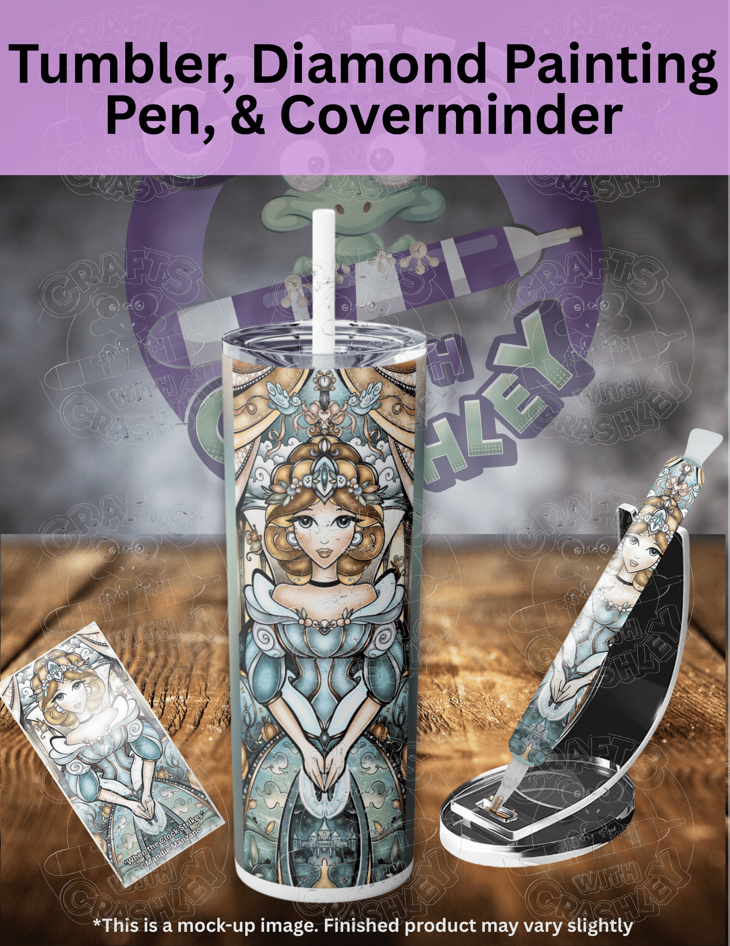 "When the Clock Strikes Twelve" by ©Mandie Manzano Premium Accessories for Diamond Painting