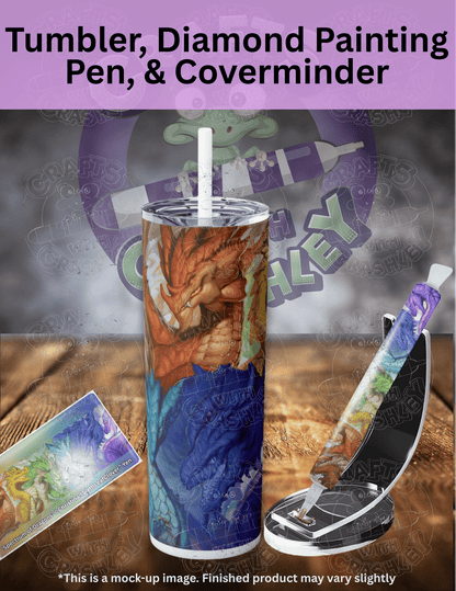 "Spectrum of Dragons" by ©Christina "SixthLeafClover" Yen Premium Accessories for Diamond Painting