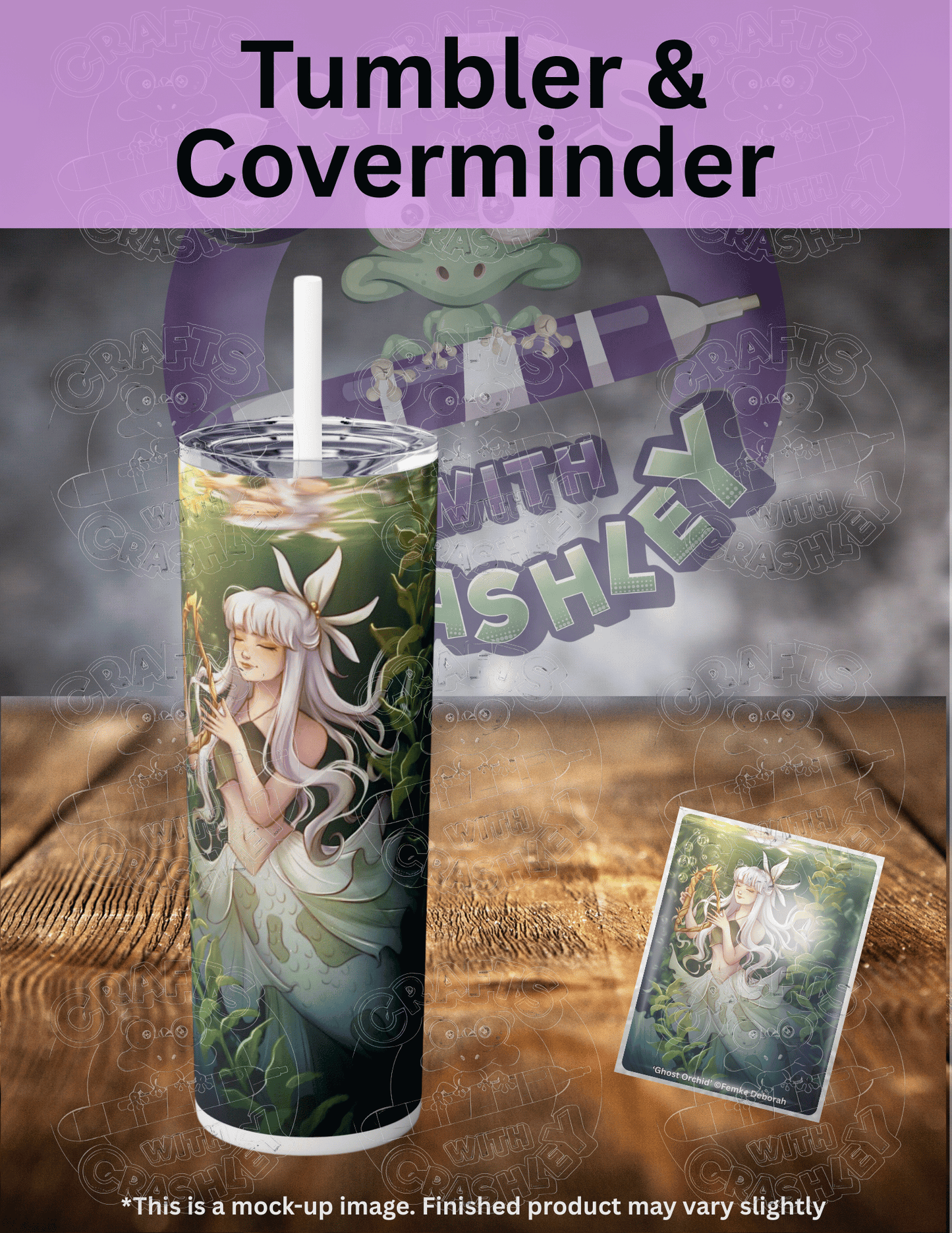 "Ghost Orchid" by ©Femke Deborah Premium Accessories for Diamond Painting