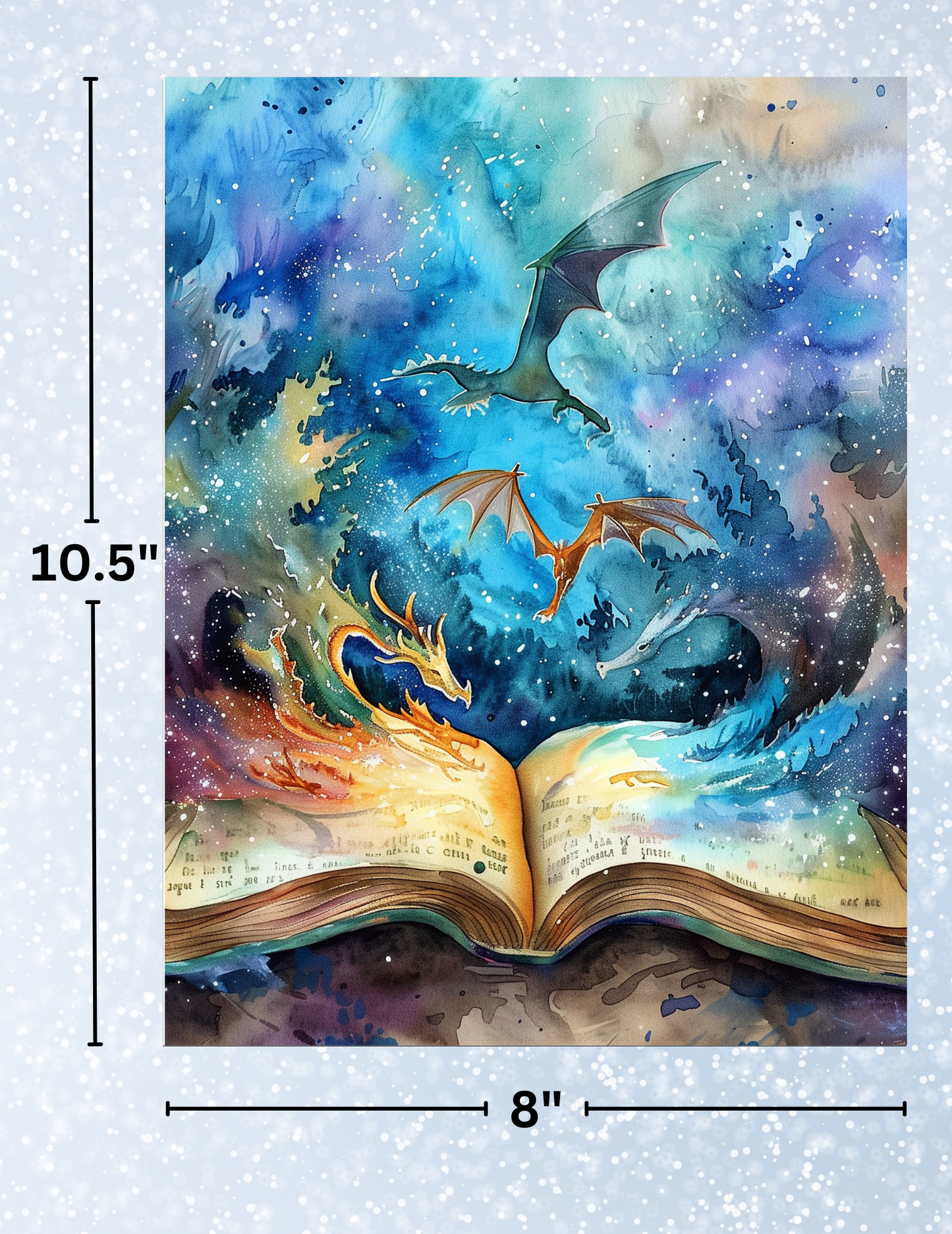 "Dragon Fantasy" Decorative Diamond Painting Release Papers