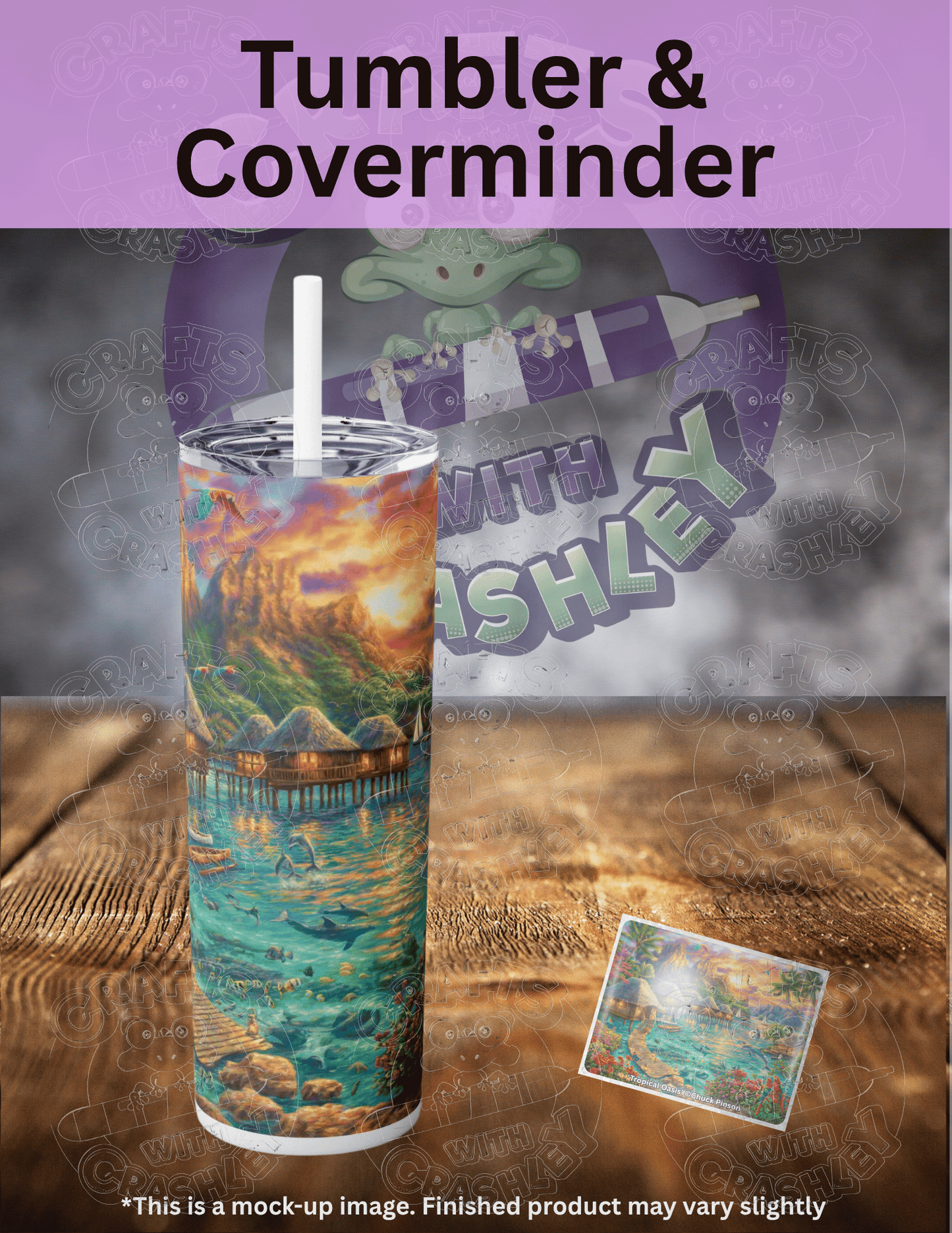 "Tropical Oasis" by ©Chuck Pinson Premium Accessories for Diamond Painting