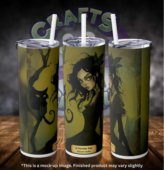 A Familiar Pair by ©Auclair Studio 20oz Skinny Tumbler