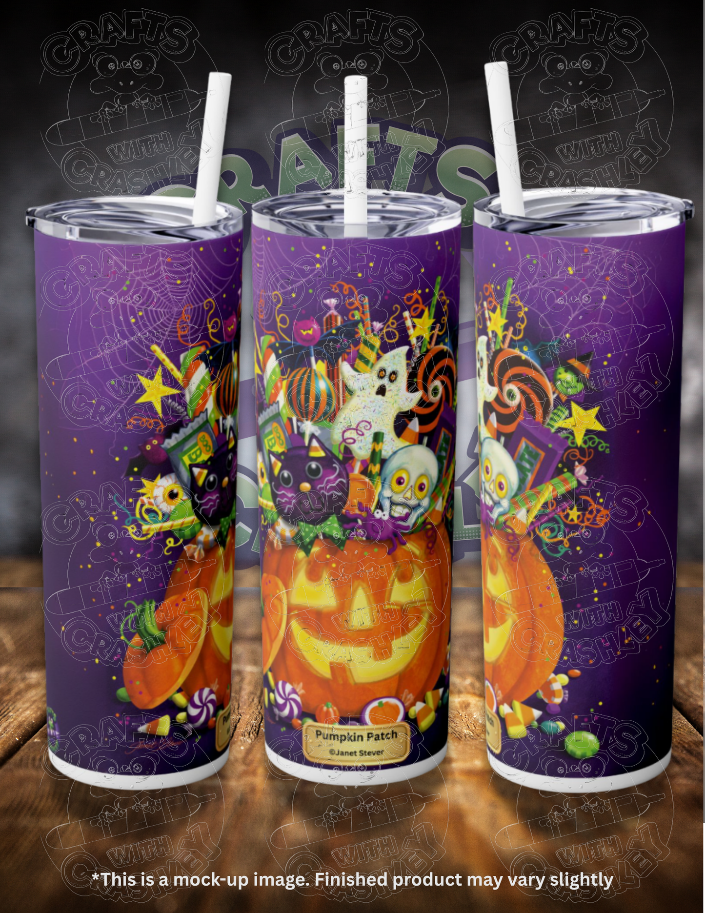 Pumpkin Patch by ©Janet Stever 20oz Skinny Tumbler