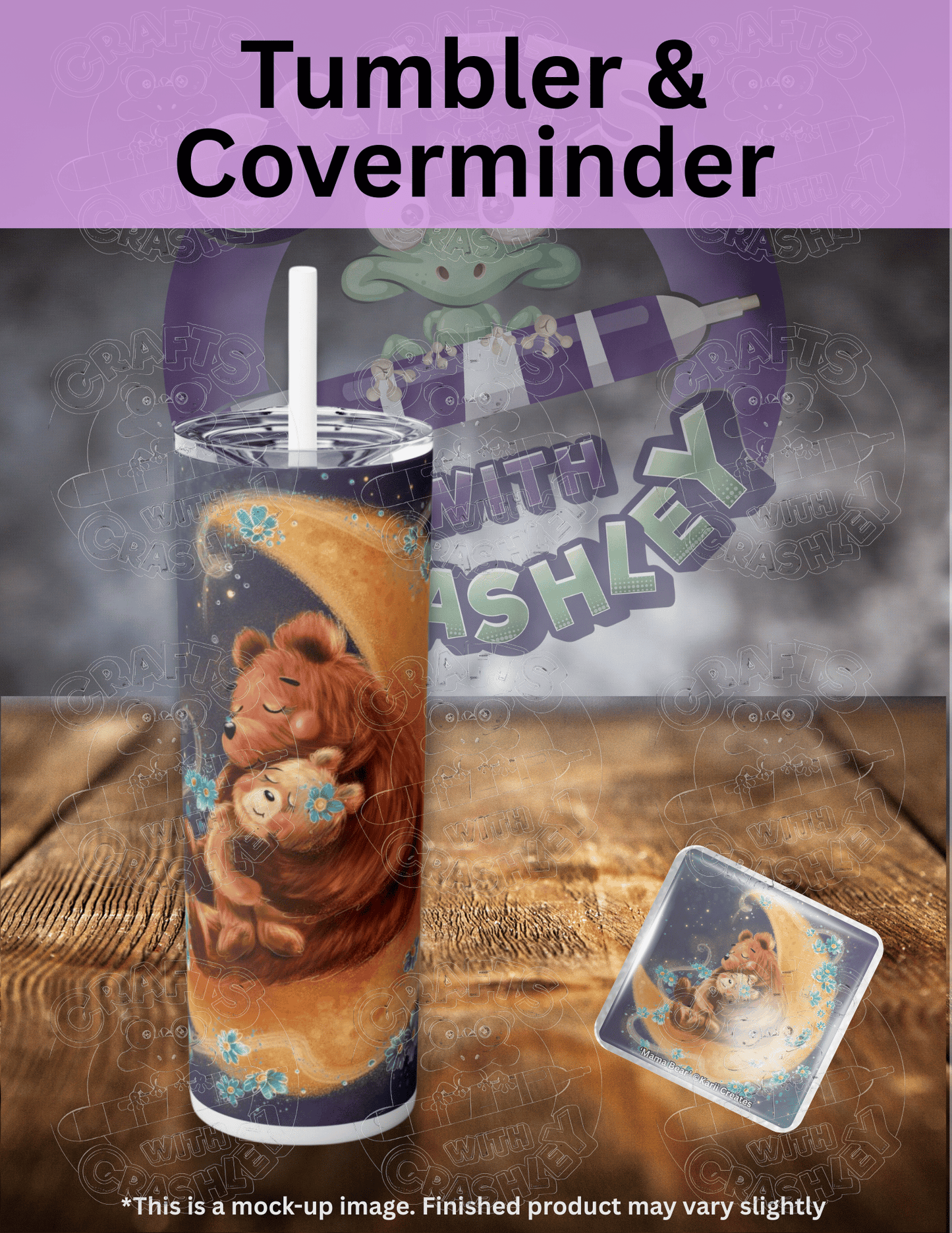 "Mama Bear" by ©Karii Creates Premium Accessories for Diamond Painting