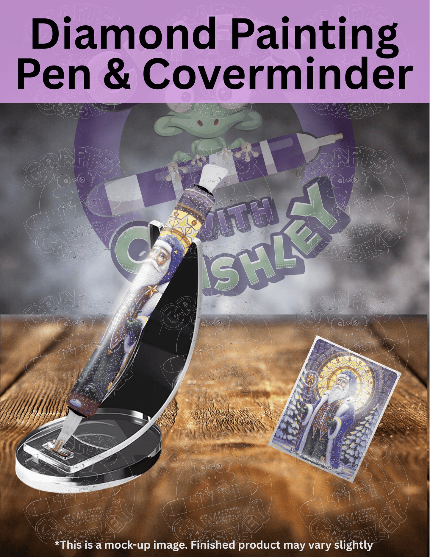 "Santa" by ©Randal Spangler Premium Accessories for Diamond Painting