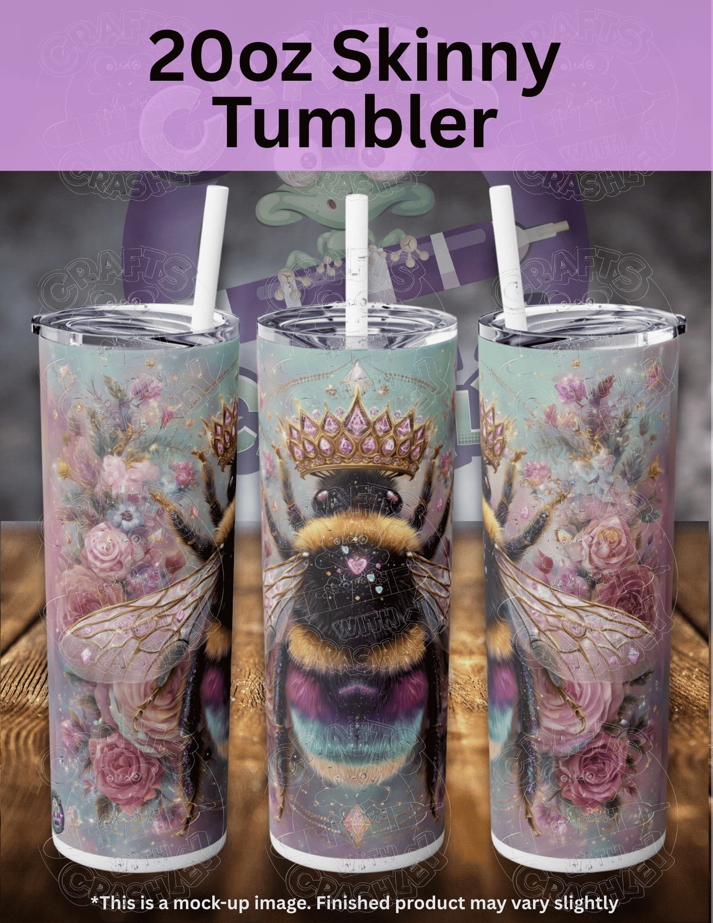 "Her Majesty Bee" by ©Cocomarshmallow Premium Accessories for Diamond Painting