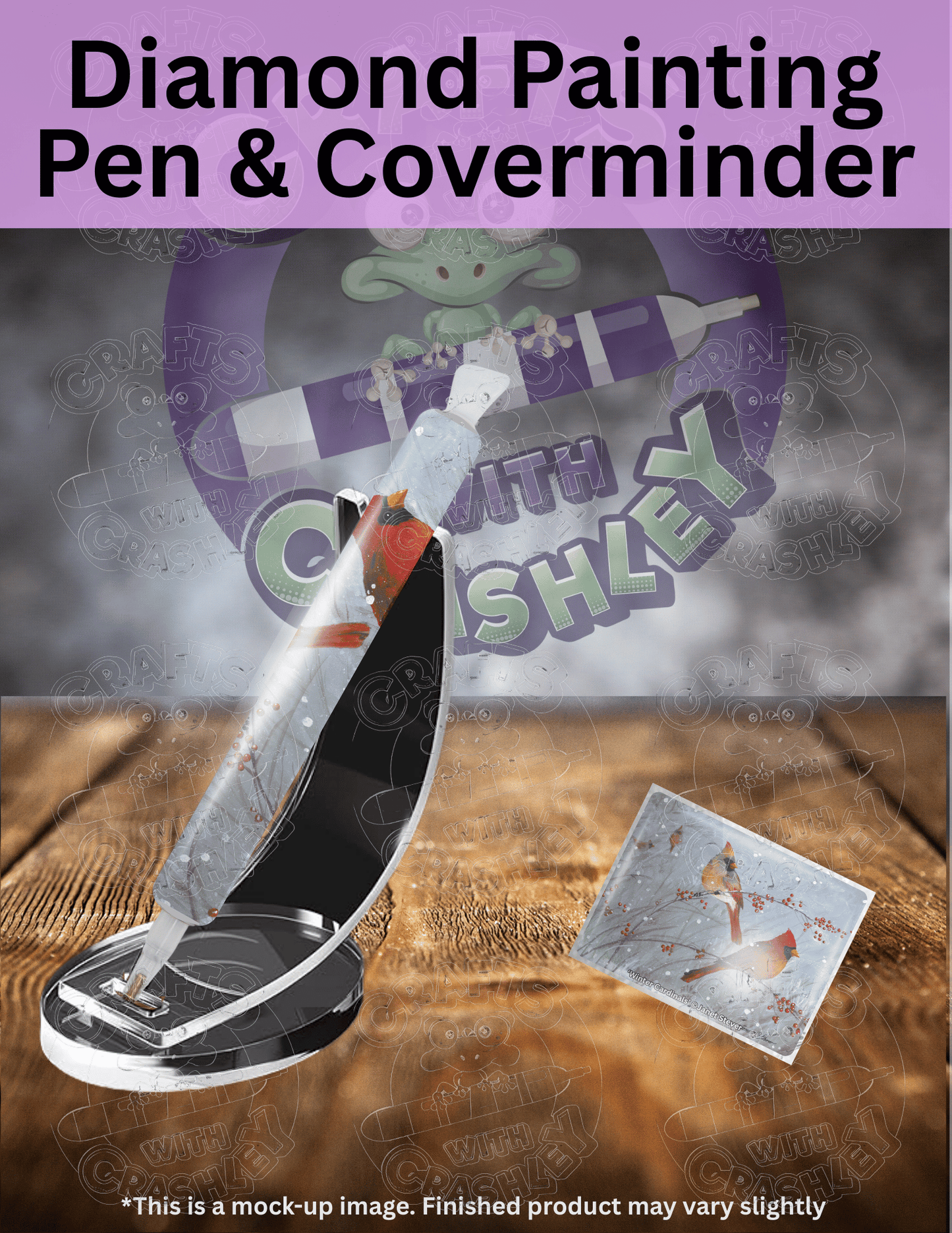 "Winter Cardinals" by ©Janet Stever Premium Accessories for Diamond Painting