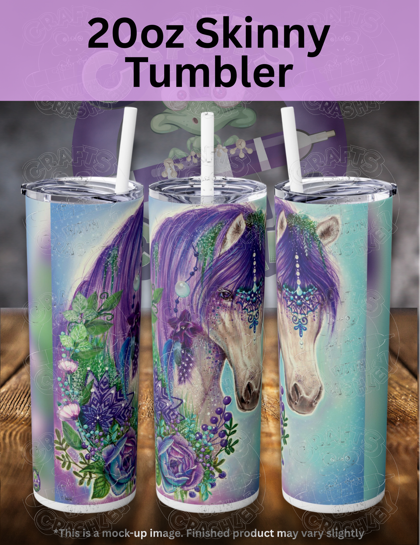 "Gypsy Violet Horse" by ©Sheena Pike Premium Accessories for Diamond Painting