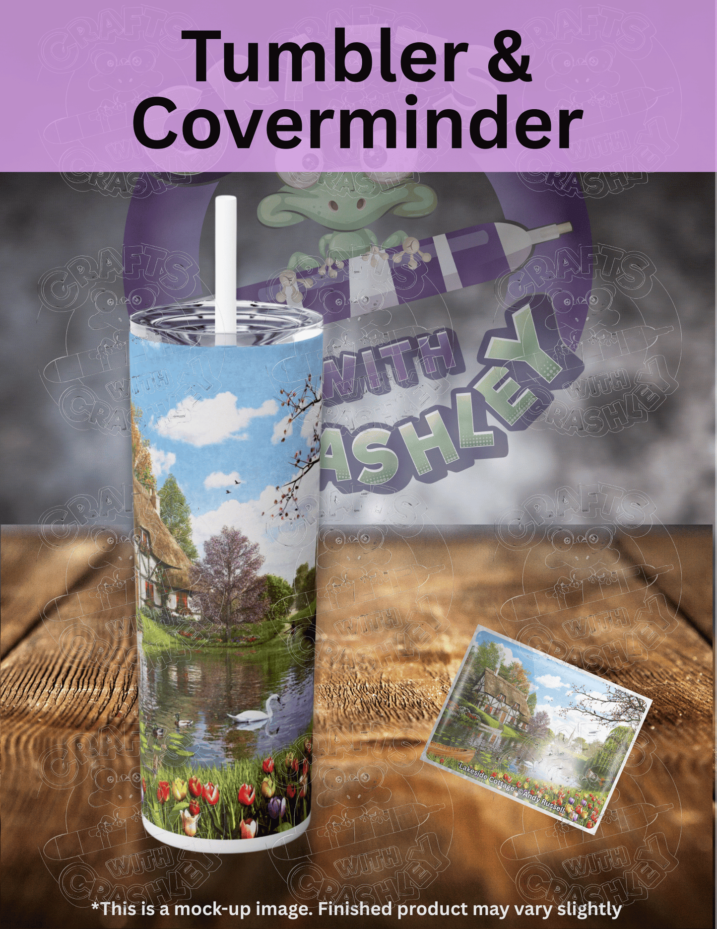 "Lakeside Cottage" by ©Dominic Davison Premium Accessories for Diamond Painting