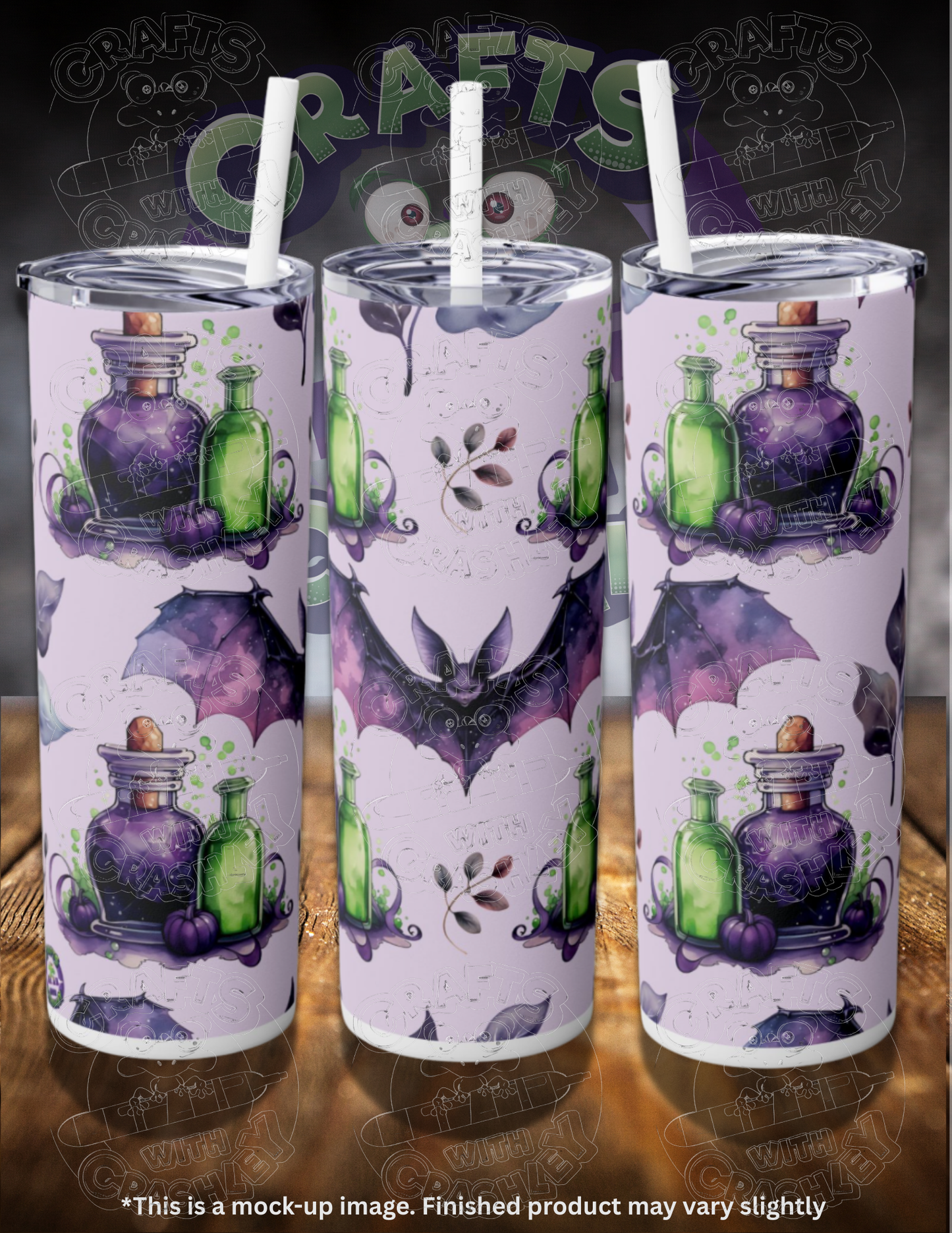 Batty Potions 20oz Skinny Tumbler