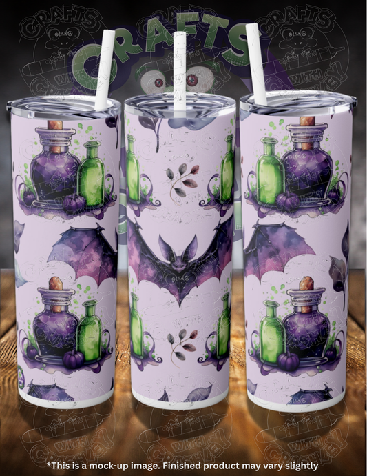 Batty Potions 20oz Skinny Tumbler