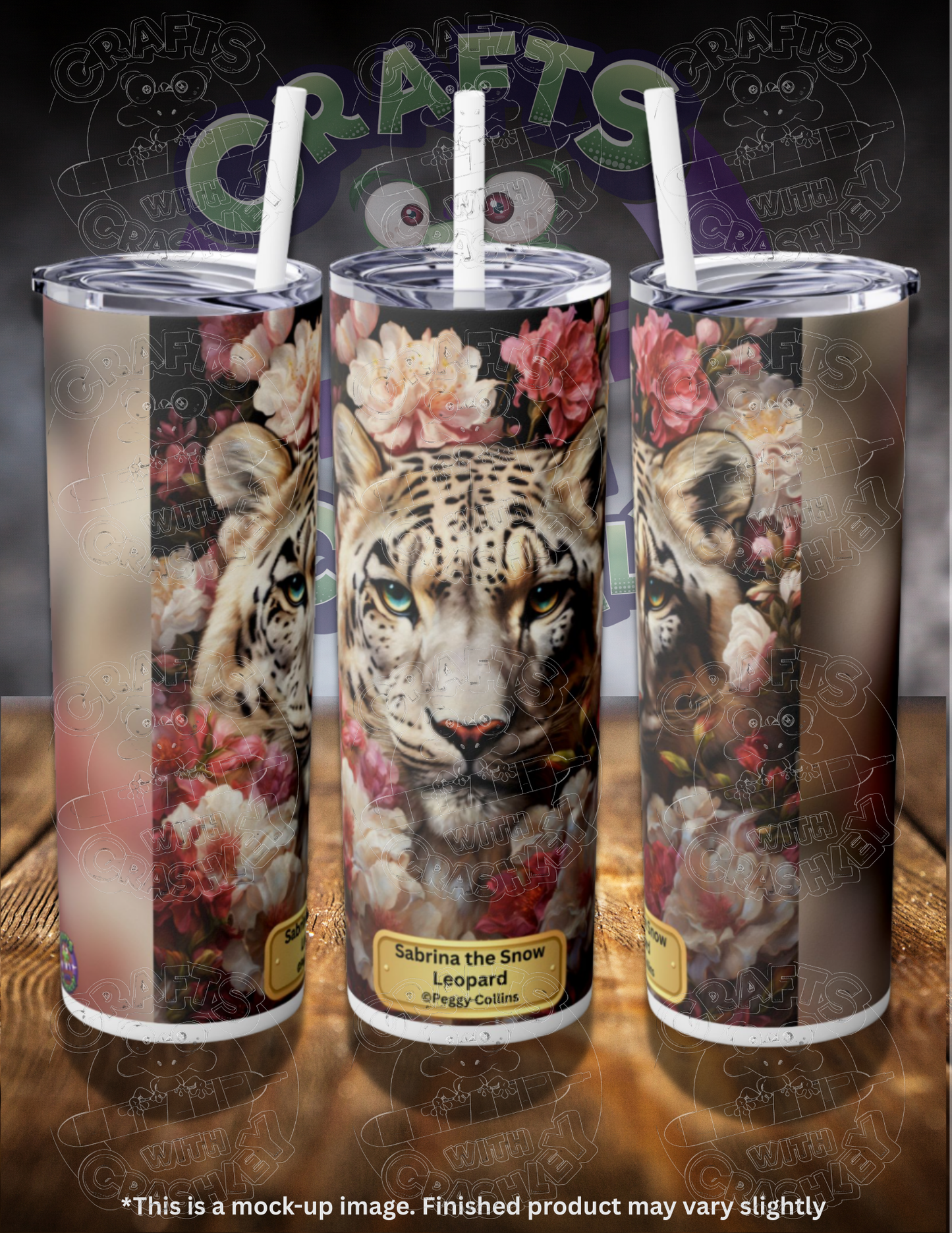 Product Bundle "Sabrina The Snow Leopard" by ©Peggy Collins