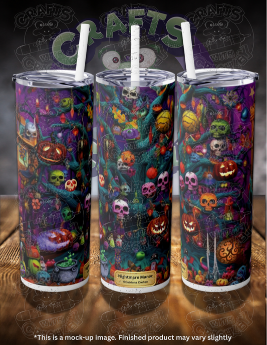Nightmare Manor by ©Catriona Crehan 20oz Skinny Tumbler