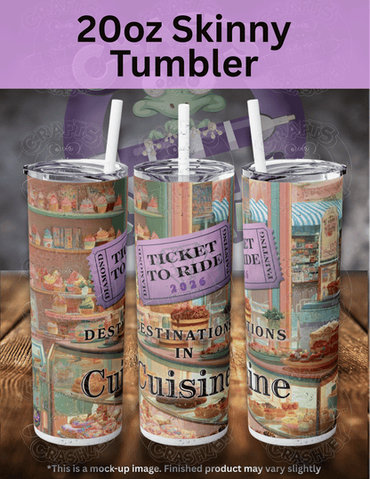 "Ticket to Ride 2026 Bakery" Premium Accessories for Diamond Painting