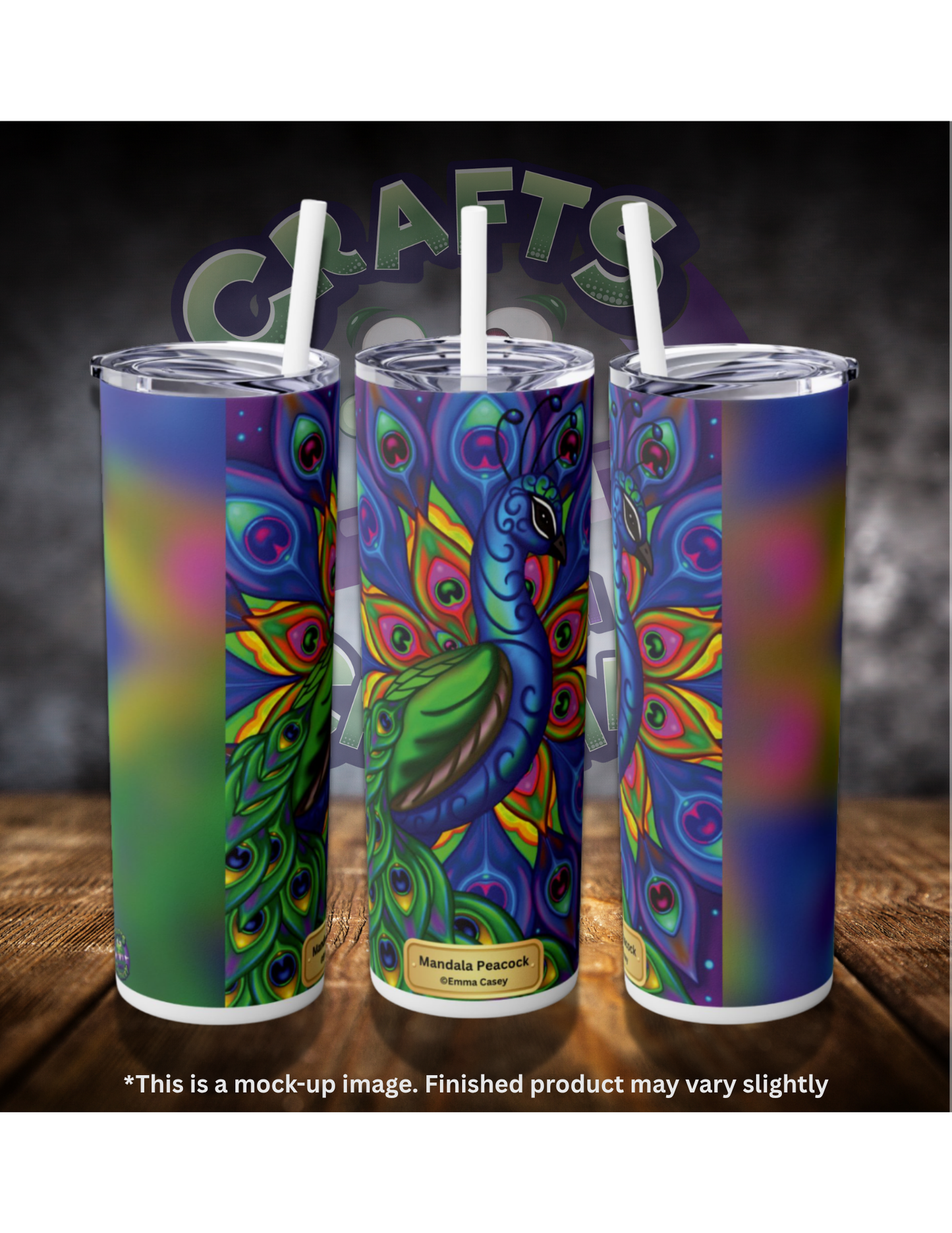 Product Bundle "Mandala Peacock" ©Emma Casey