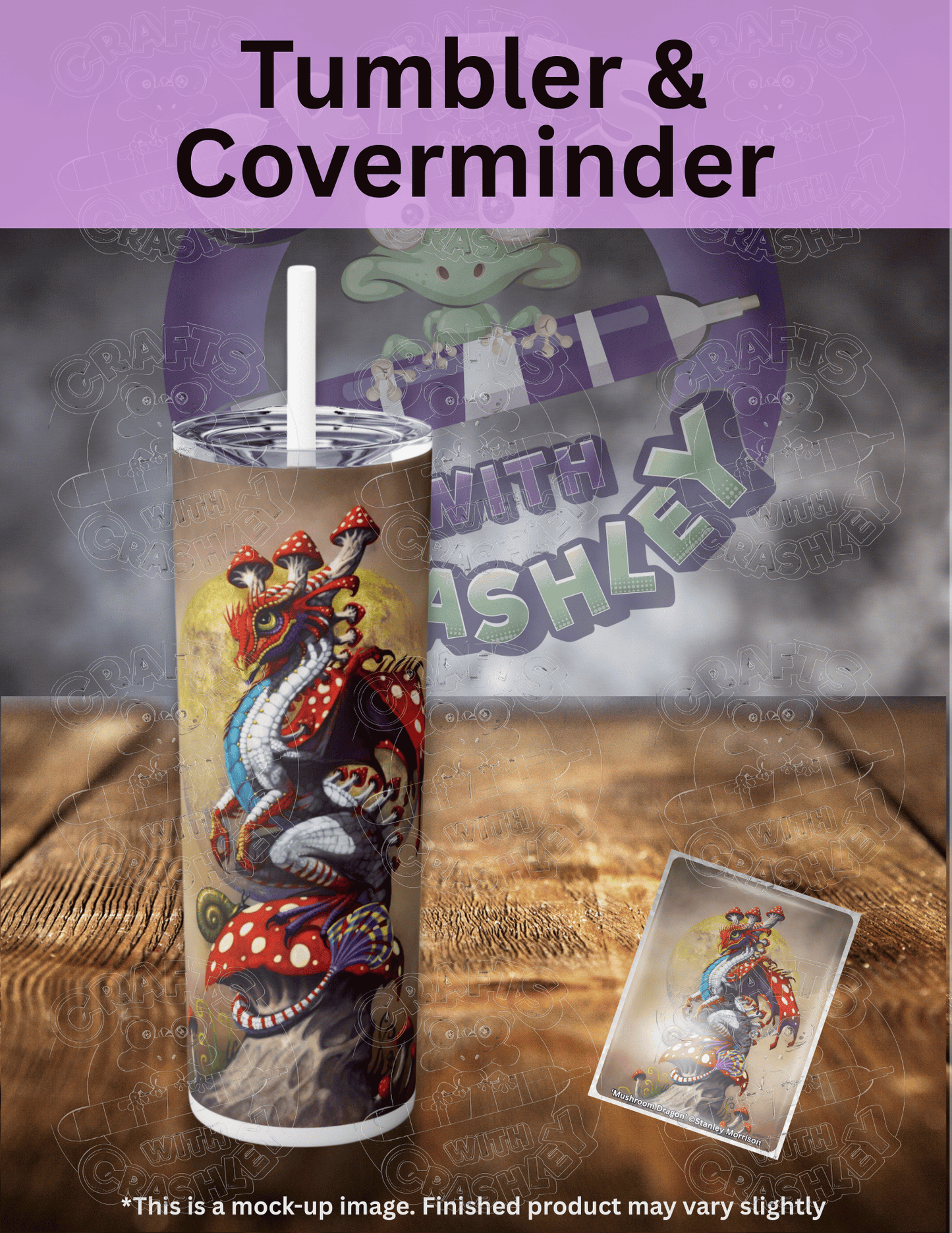 "Mushroom Dragon" by ©Stanley Morrison Premium Accessories for Diamond Painting