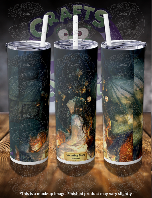 Counting Stars by ©Yuumei 20oz Skinny Tumbler