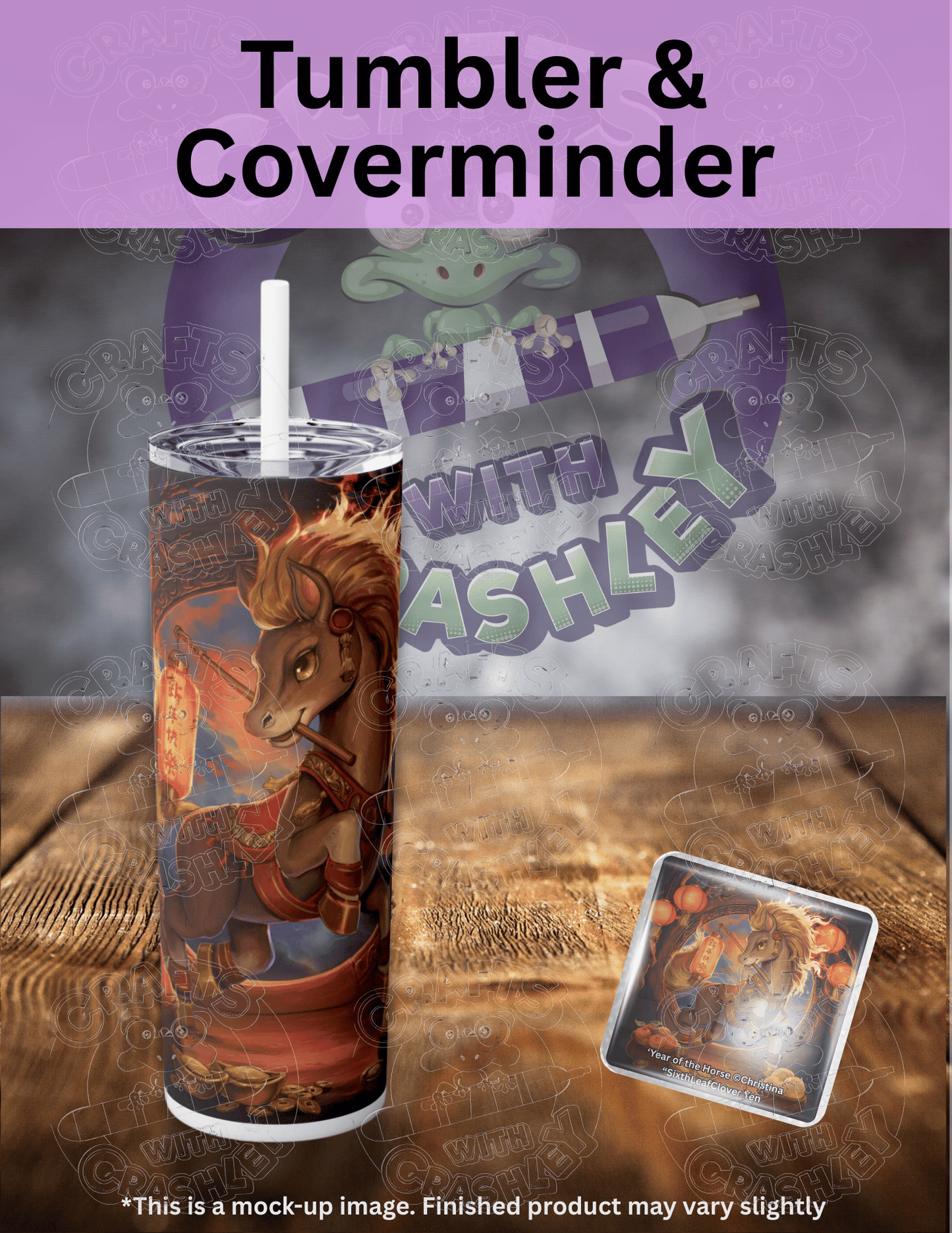 "Year of the Horse" by ©Christina "SixthLeafClover" Yen Premium Accessories for Diamond Painting