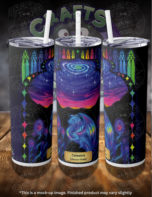 Celestara by ©Becca Tindol 20oz Skinny Tumbler