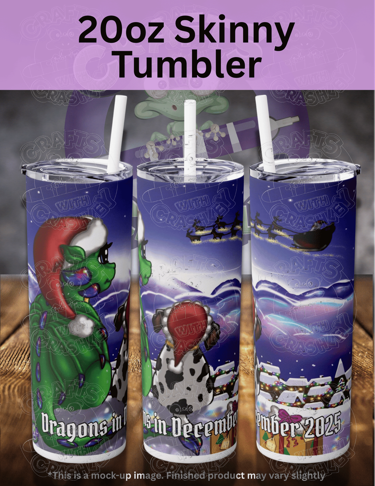 "Dragons in December 2025" by ©Emma Casey Premium Accessories for Diamond Painting