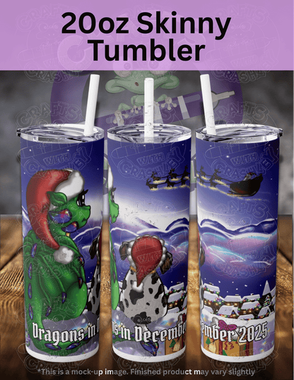 "Dragons in December 2025" by ©Emma Casey Premium Accessories for Diamond Painting