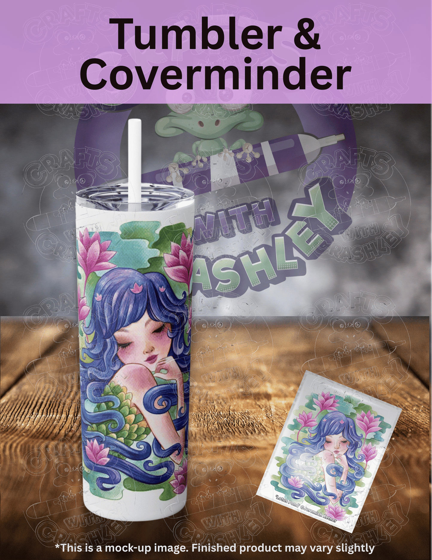 "Lotus Pond" by ©Jeremiah Ketner Premium Accessories for Diamond Painting