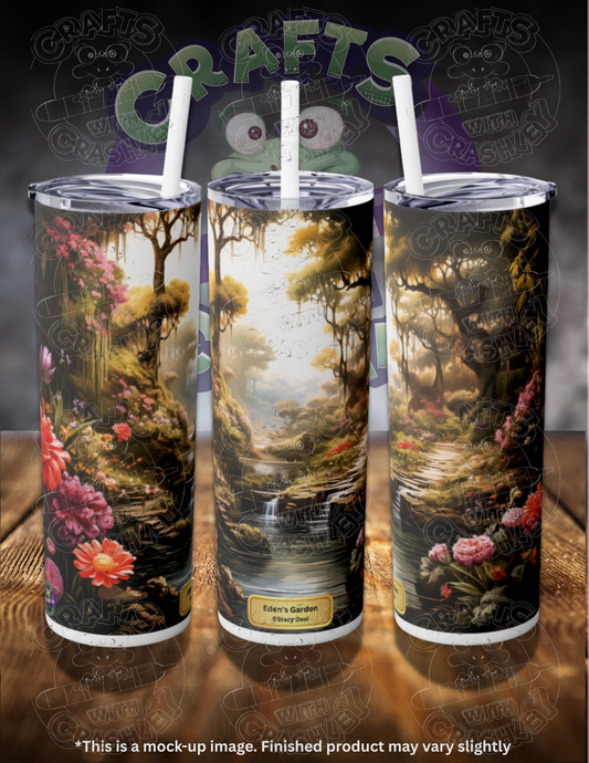 Eden's Garden by ©Stacy Deal 20oz Skinny Tumbler