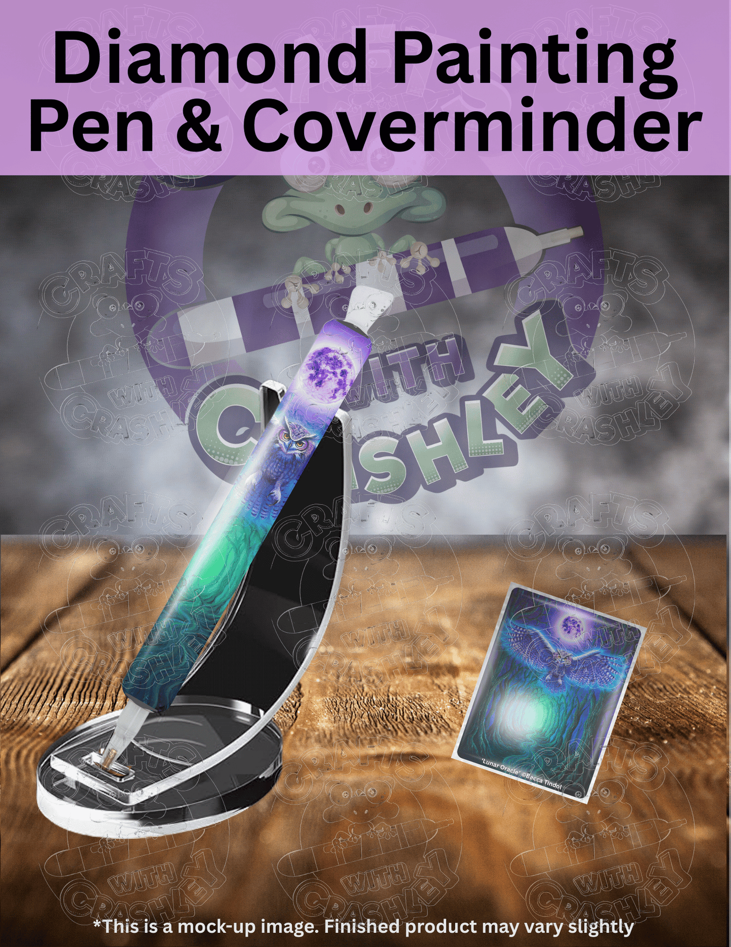 "Lunar Oracle" by ©Becca Tindol Premium Accessories for Diamond Painting