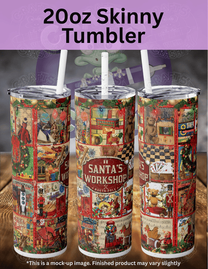 "Santa's Workshop" by ©Catriona Crehan Premium Accessories for Diamond Painting