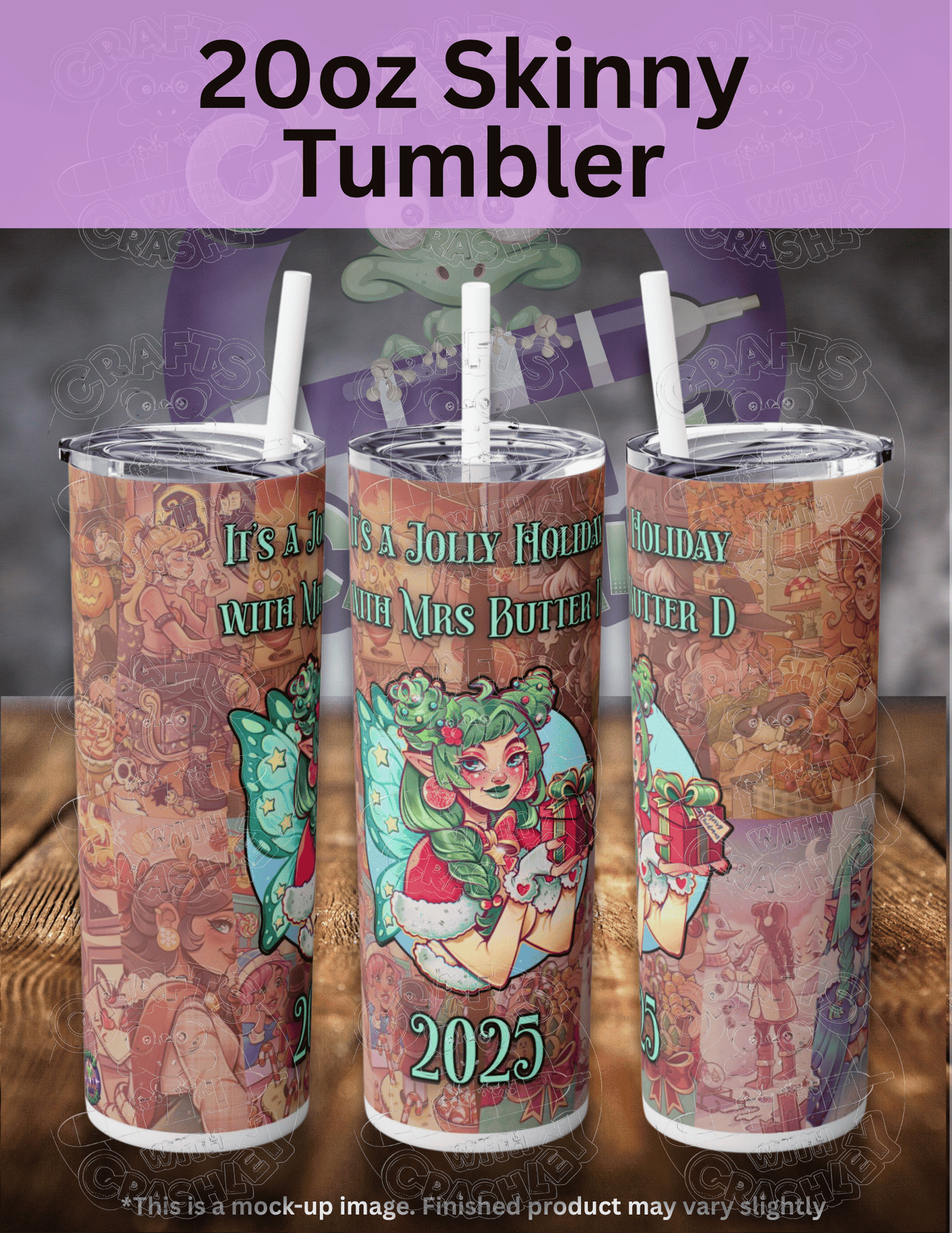 "It's a Jolly Holiday with Mrs Butter D 2025" by ©Mrs Butter D Premium Accessories for Diamond Painting