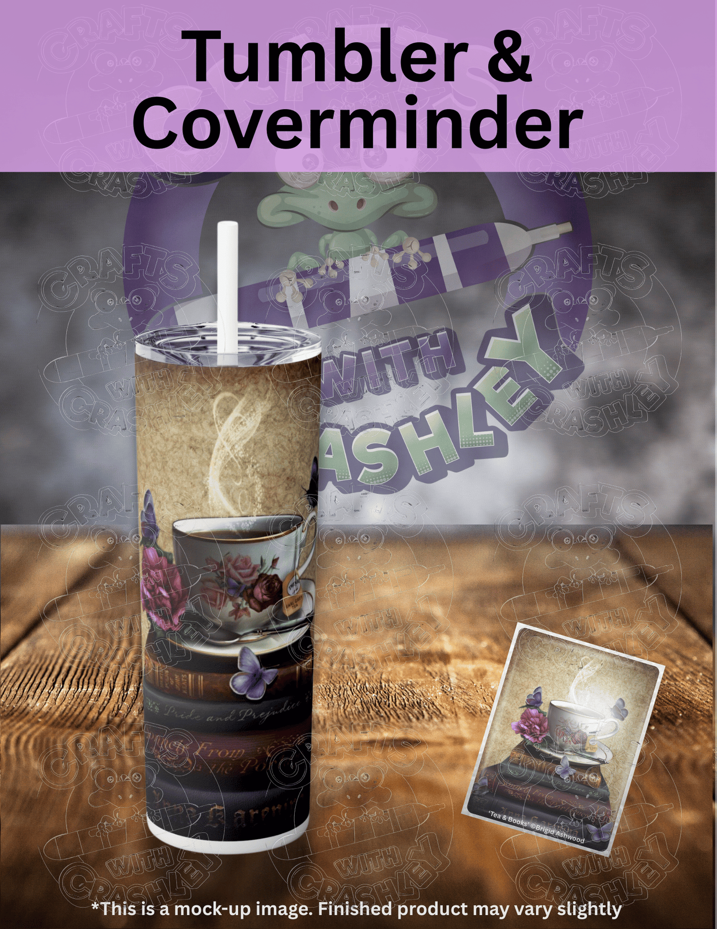 "Tea & Books" by ©Brigid Ashwood Premium Accessories for Diamond Painting