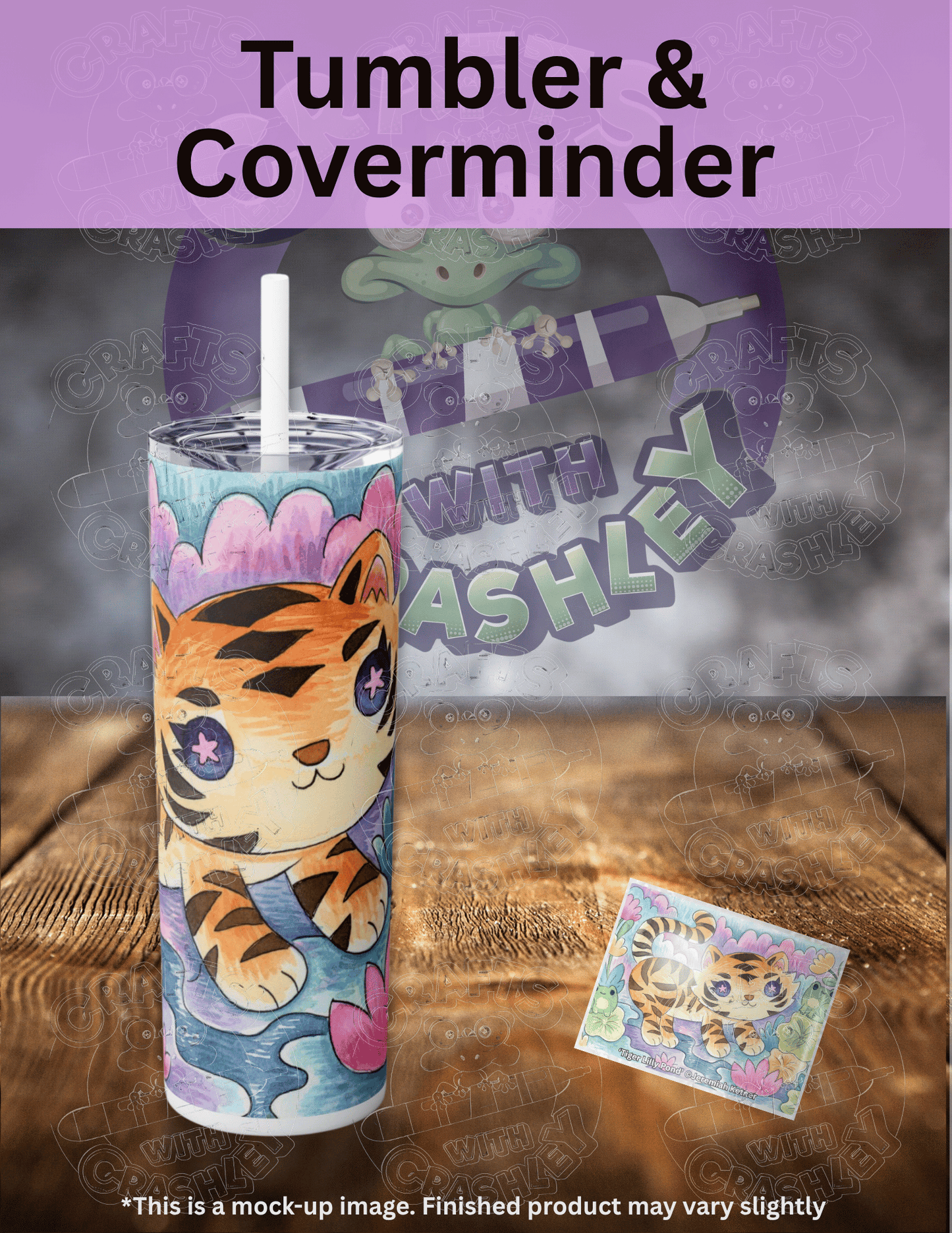 "Tiger Lilly Pond" by ©Jeremiah Ketner Premium Accessories for Diamond Painting