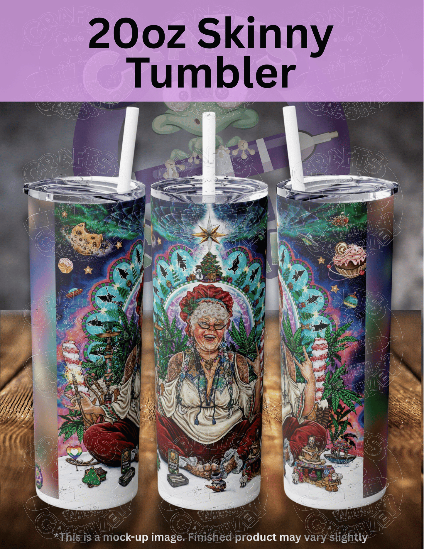 "Bohemian Mrs Claus" by ©Cheryl Baker Premium Accessories for Diamond Painting