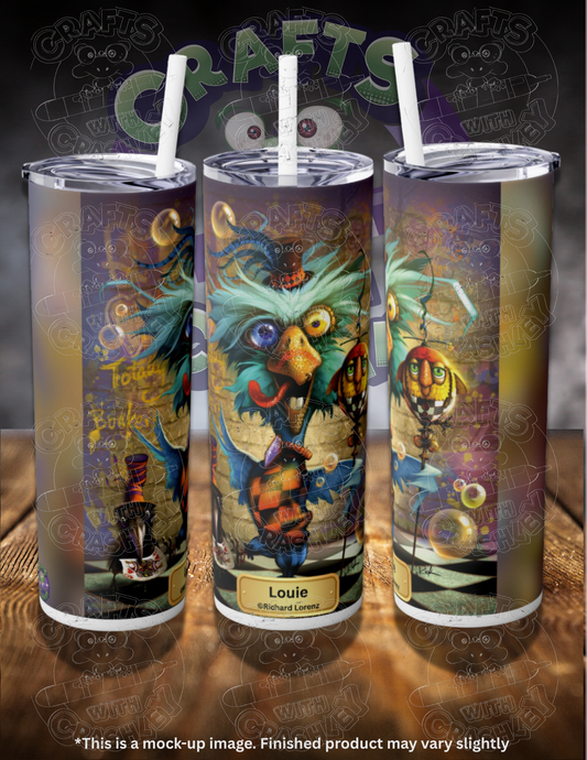 Louie by ©Richard Lorenz 20oz Skinny Tumbler