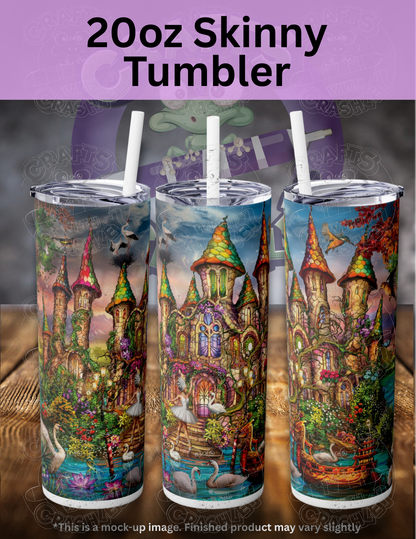 "Swan Lake Castle" by ©Ciro Marchetti Premium Accessories for Diamond Painting