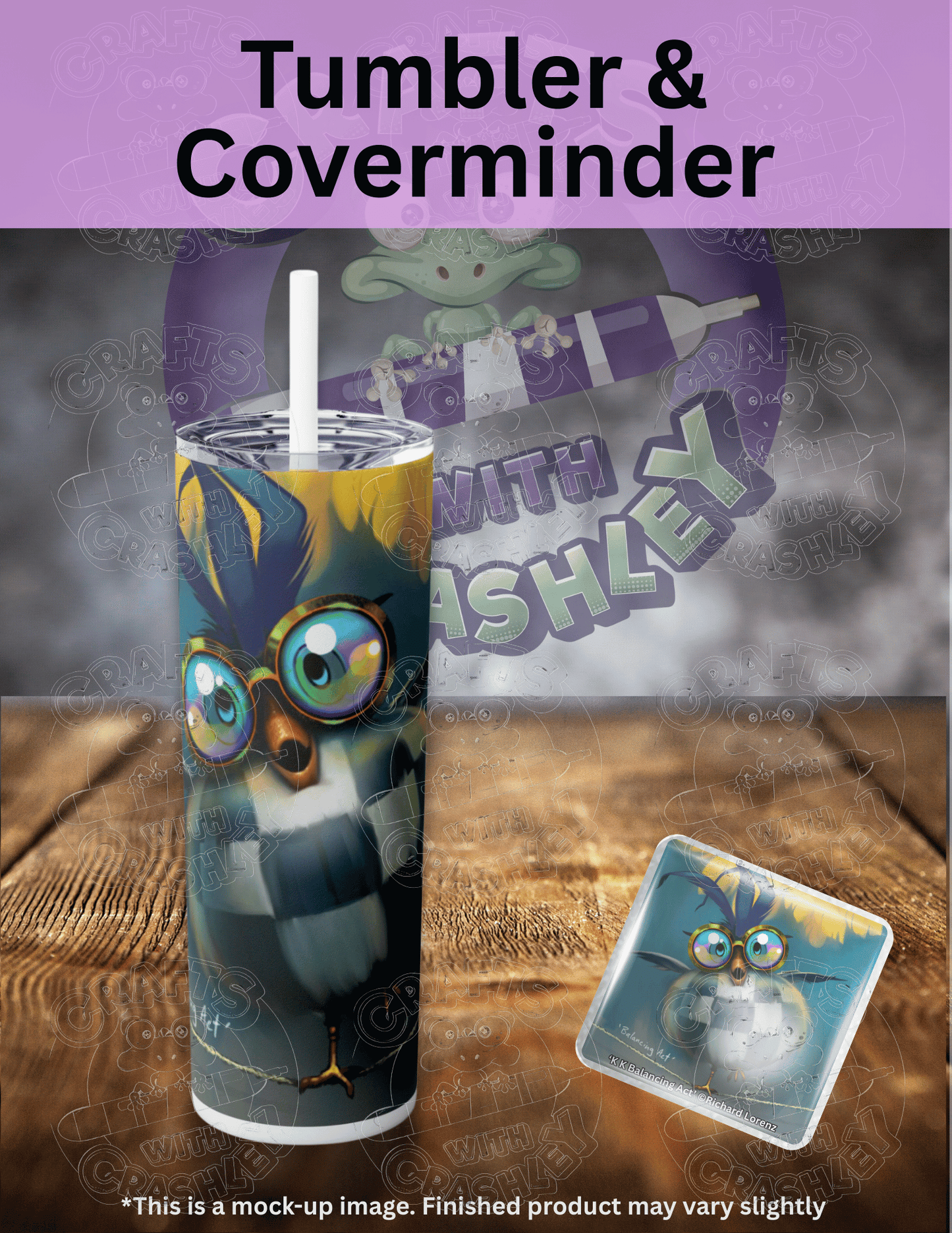 "K K Balancing Act" by ©Richard Lorenz Premium Accessories for Diamond Painting