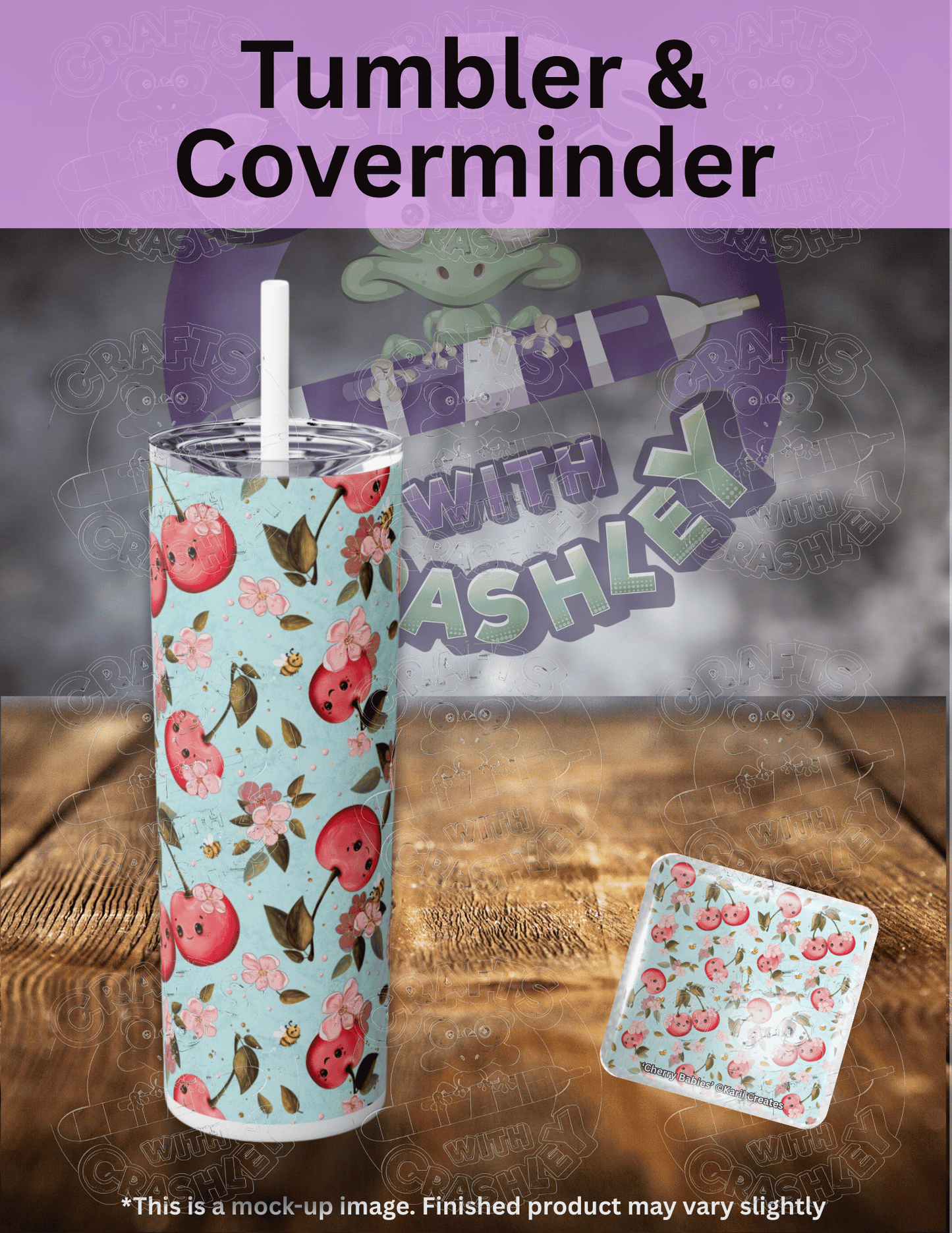 "Cherry Babies" by ©Karii Creates Premium Accessories for Diamond Painting