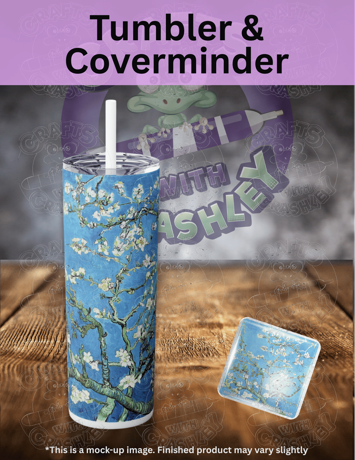 "Almond Blossoms" by Vincent Van Gogh Premium Accessories for Diamond Painting