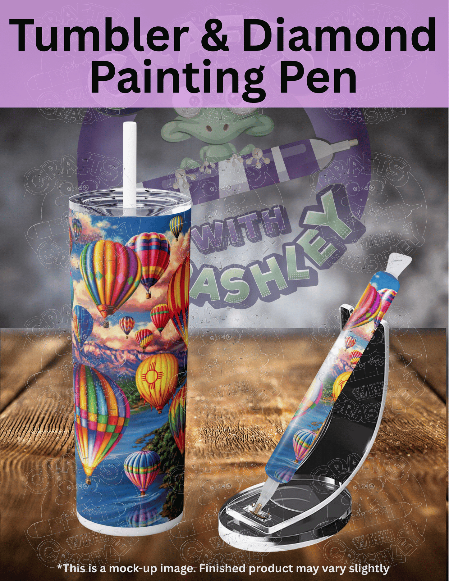 "Hot Air Balloons" by ©Dona Gelsinger Premium Accessories for Diamond Painting