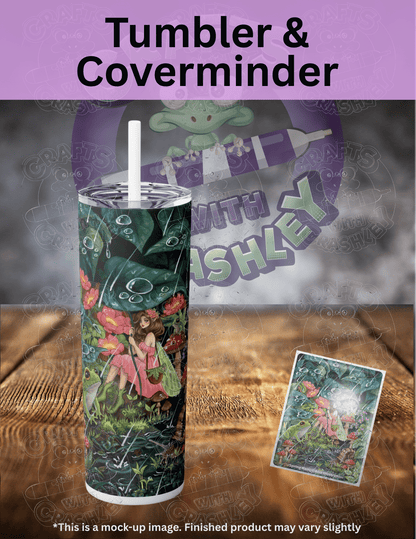 "Spring Rain" by ©Aria Illustration Premium Accessories for Diamond Painting