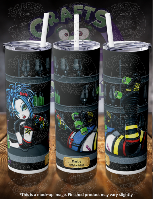 Darby by ©Myka Jelina 20oz Skinny Tumbler