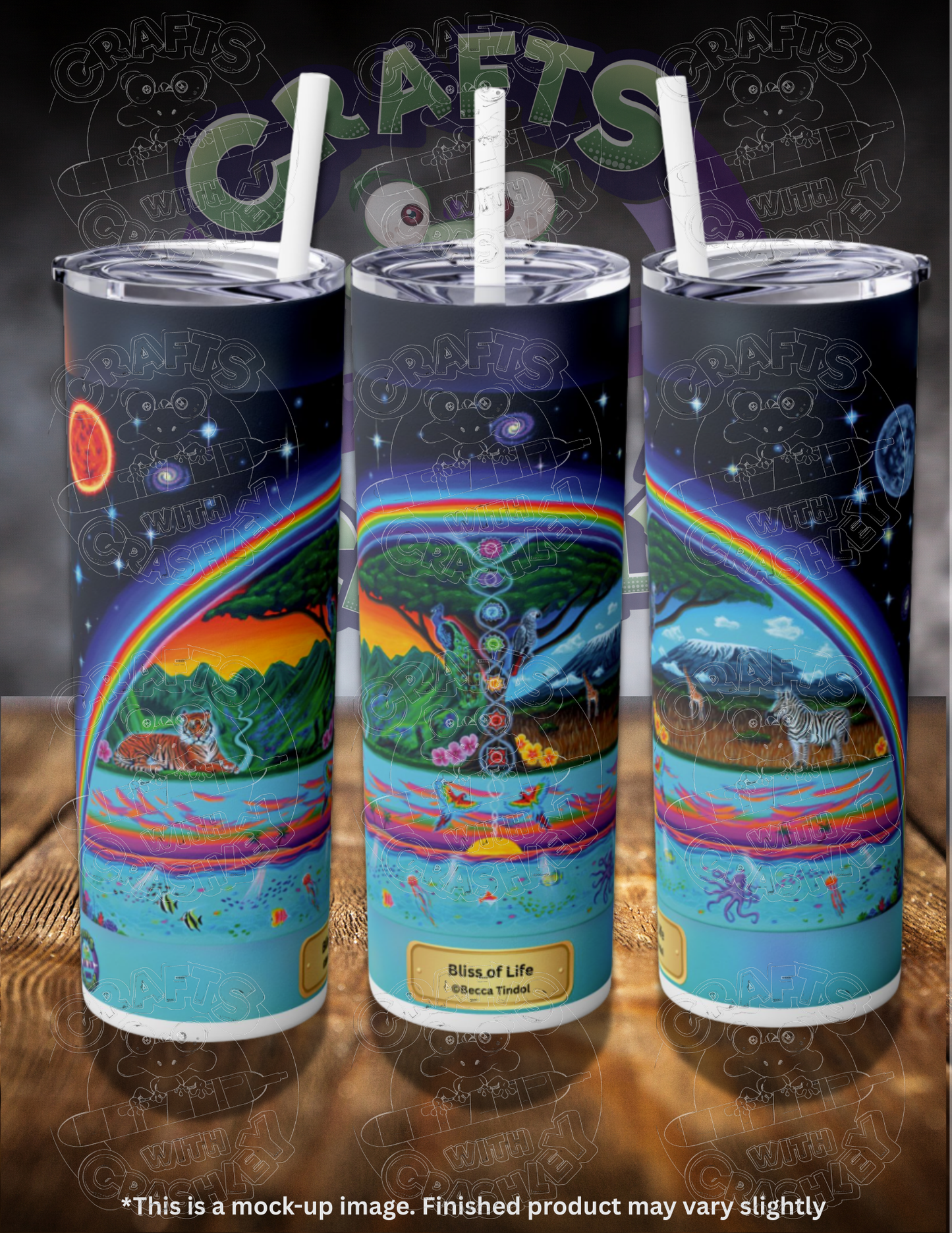 Bliss of Life by ©Becca Tindol 20oz Skinny Tumbler