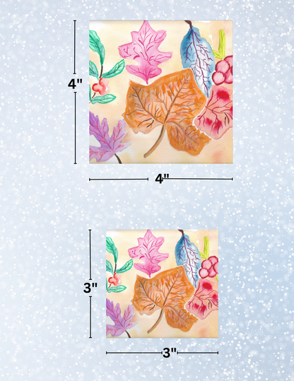 "Fall Leaves" By Crafting and Crime Daily Decorative Diamond Painting Release Papers