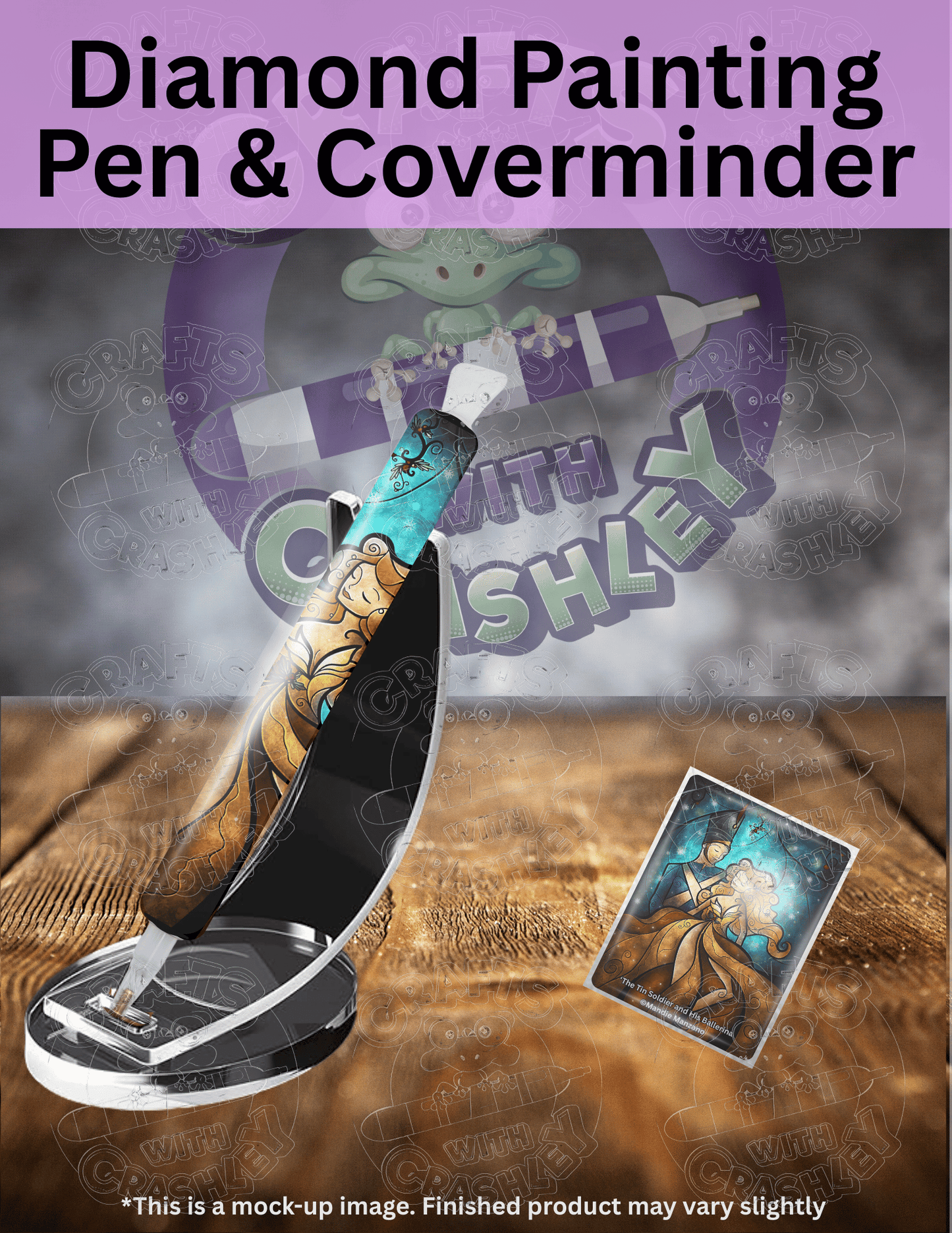 "The Tin Soldier and his Ballerina" by ©Mandie Manzano Premium Accessories for Diamond Painting