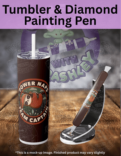 "Power Naps Team Captain" by ©Tobe Fonseca Premium Accessories for Diamond Painting