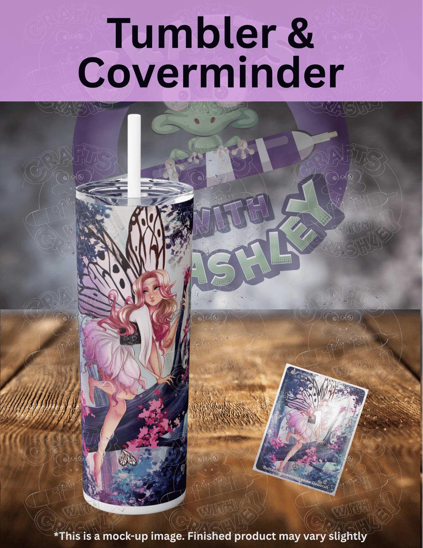 "Butterfly Queen" by ©Femke Deborah Premium Accessories for Diamond Painting