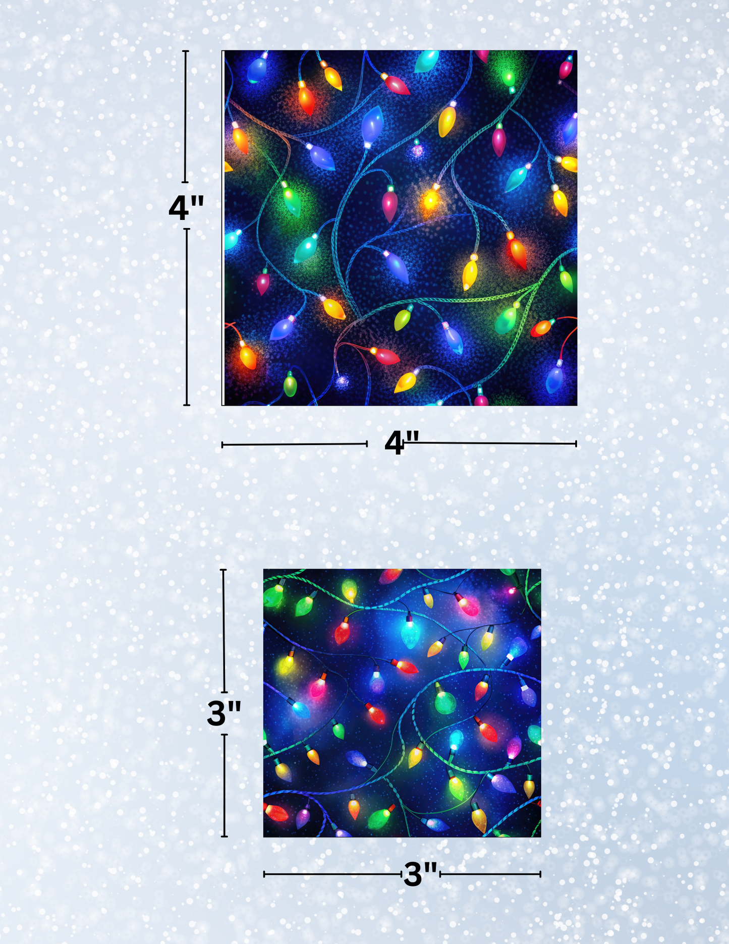 "Twilight Christmas" Decorative Diamond Painting Release Paper