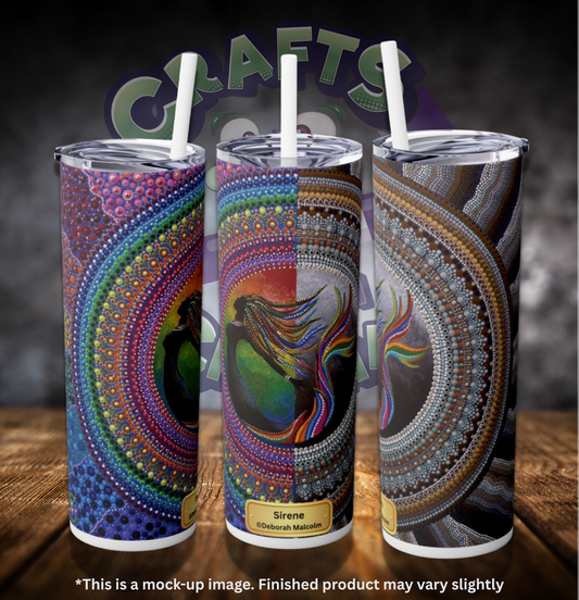 Sirene by ©Deborah Malcolm 20oz Skinny Tumbler